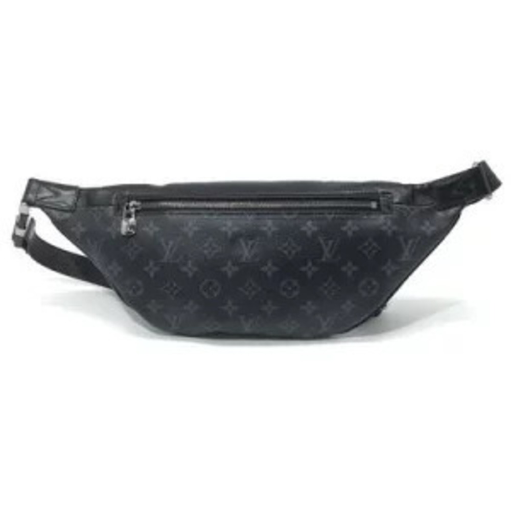 Louis Vuitton Belt Eclipse Discovery Crossbody Bum Bag Black Black Body Bum